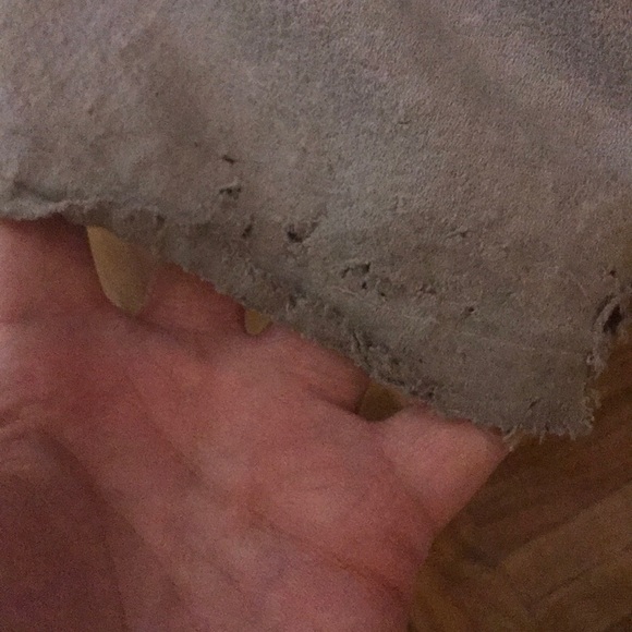 Lavender high waisted flare pant w/ elastic waist - Picture 2 of 2